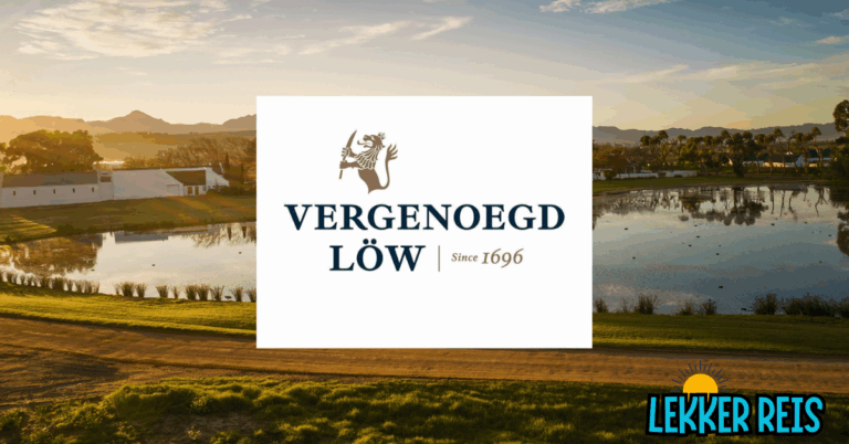 Vergenoegd Löw – Waar geskiedenis, wyn en rustigheid mekaar ontmoet